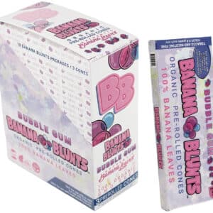 Banana Blunts Organic Pre-Rolled Cones - Bubble Gum