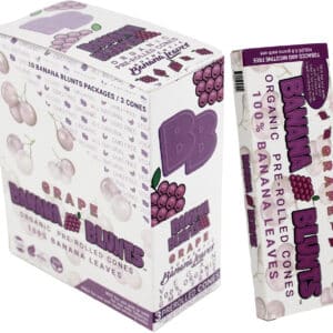 Banana Blunts Organic Pre-Rolled Cones - Grape