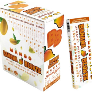 Banana Blunts Organic Pre-Rolled Cones - Mango