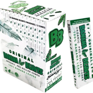 Banana Blunts Organic Pre-Rolled Cones - Original