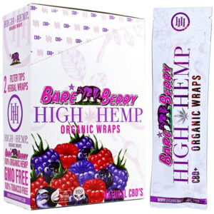 High Hemp Organic Wraps - Bare Berry