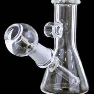 3" Beaker Pendant 10mm Oil Rig With Flux Nail