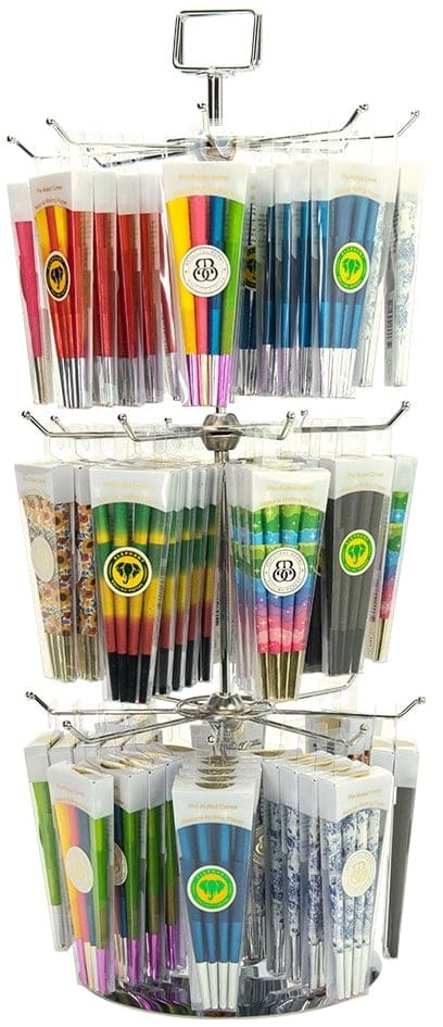 50ct Beautiful Burns 8pk Designer Cones Assortment With Free Display