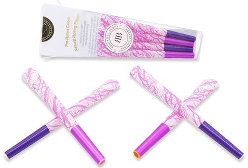 Beautiful Burns 8pk Pre-Rolled 98mm Designer Cones - Borlotti