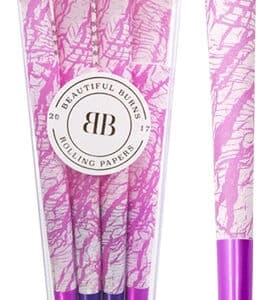 Beautiful Burns 8pk Pre-Rolled 98mm Designer Cones - Borlotti