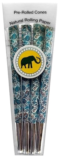 Beautiful Burns 8pk Pre-Rolled 98mm Designer Cones - Periwinkle Paisley - Image 4