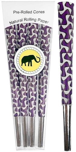 Beautiful Burns 8pk Pre-Rolled 98mm Designer Cones - Pinwheel Puff