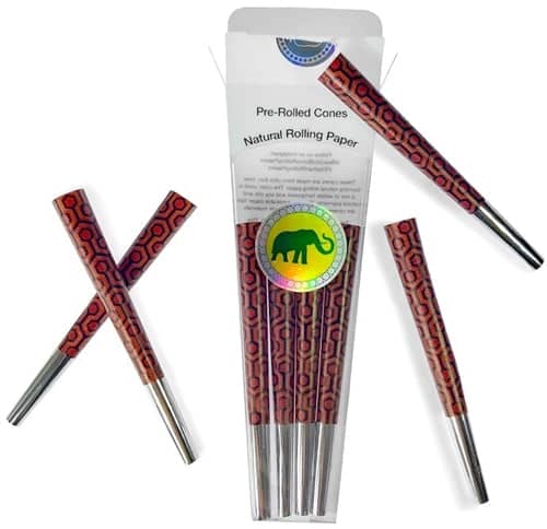 Beautiful Burns 8pk Pre-Rolled 98mm Designer Cones - RedRum