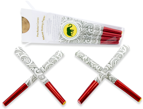 Beautiful Burns 8pk Pre-Rolled 98mm Designer Cones - Tribal Tattoo