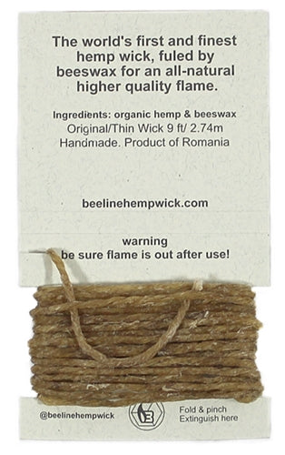 Bee Line 9ft Hemp Wick OG Carton 21pk