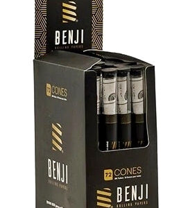 Benji 100 Dollar Bill Pre-Rolled Cones 24pk