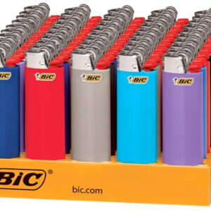 Bic Lighters Mix Color Assortment 50pk