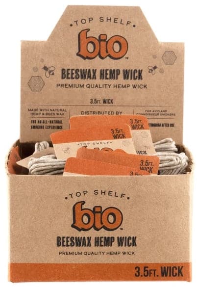 BIO Natural Beeswax 50pk Hemp Wick - 3.5ft - Image 3