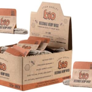 BIO Natural Beeswax 50pk Hemp Wick - 3.5ft