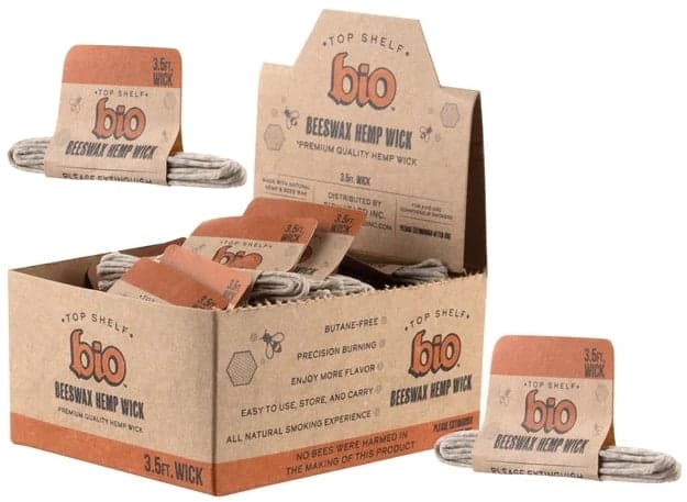 BIO Natural Beeswax 50pk Hemp Wick - 3.5ft - Image 4