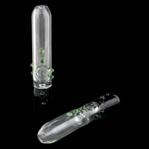 2ct 6" Black Head Marble Pinch Hand Pipe