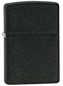 Zippo Lighter - Black Crackle $24.95