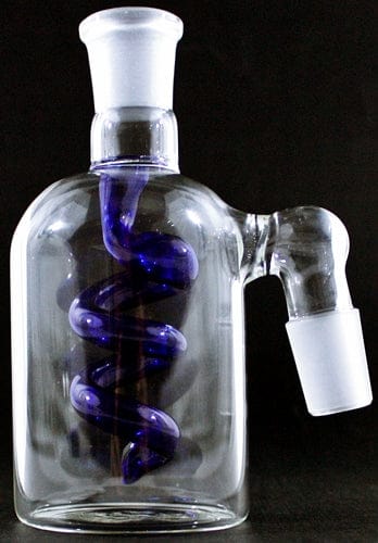 5" 19-19 Blue Coil Stem Diffuser Ashcatcher