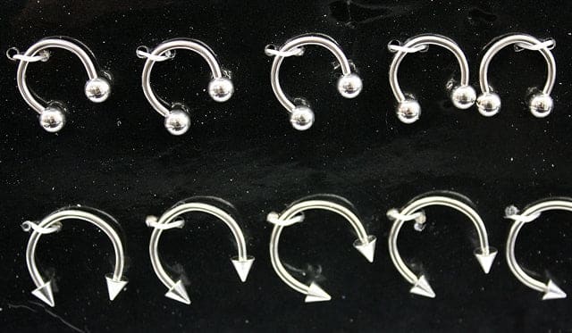 24ct Body Piercing Ball n Spikes