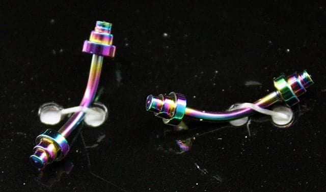 12ct Body Piercing Double Devo