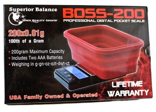 Superior Balance 200G x 0.01G Digital Boss Scale With Collapsible Bowl - Image 7