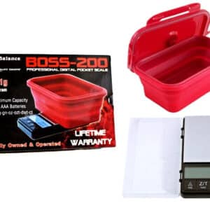 Superior Balance 200G x 0.01G Digital Boss Scale With Collapsible Bowl