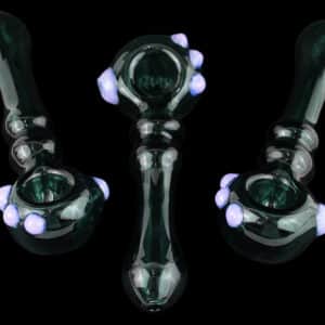 4ct 5" Bubble Neck Marble Spoon Hand Pipe