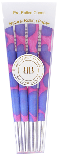 Beautiful Burns 8pk Pre-Rolled 98mm Designer Cones - Bubblegum Lava - Image 4