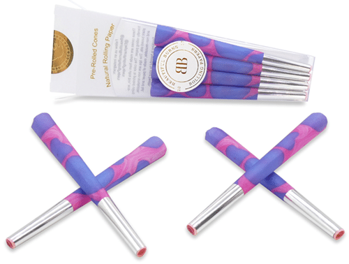 Beautiful Burns 8pk Pre-Rolled 98mm Designer Cones - Bubblegum Lava - Image 3