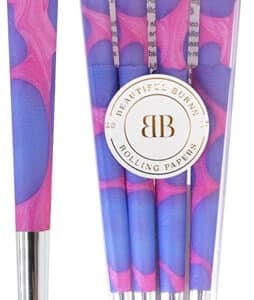 Beautiful Burns 8pk Pre-Rolled 98mm Designer Cones - Bubblegum Lava