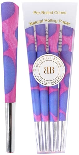 Beautiful Burns 8pk Pre-Rolled 98mm Designer Cones - Bubblegum Lava