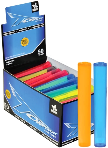 Buddies Torpedoes 120mm Tube Assortment 50pk