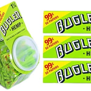 Bugler Rolling Paper .99 Pre-Price Fish Bowl - Hemp