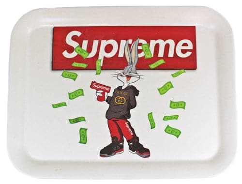 Bamboo Ceramic Rolling Tray - Large