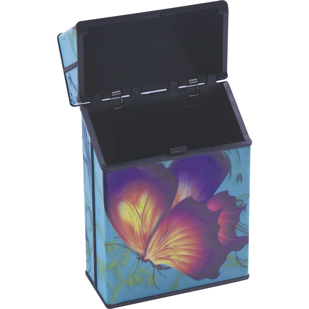 Cigarette Case Glow In Dark Trippy Designs - King Size