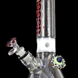 12" Cheech Marble Shroomin Saucers Water Pipe