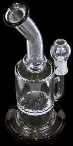 10" Krave Glass Honeycomb Frit 14mm Oil Rig