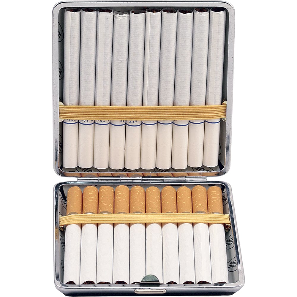 Double Side Epoxcy Design Cigarette Case - 85mm 12pk