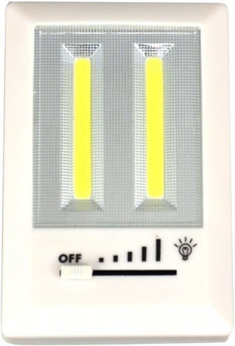 COB LED Wall Switch Light with Dimmer 18pk