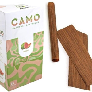 Afghan Hemp Camo Self-Rolling Natural Leaf Wraps - Guava