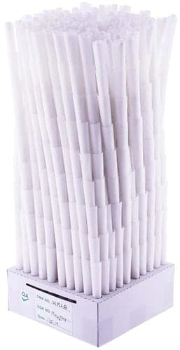 Cannarolla Pre-Roll Cones - Classic White - 1 1-4 84mm x 26mm