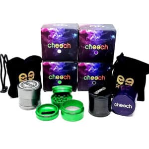 Cheech Non Stick 53mm Grinder with Pouch