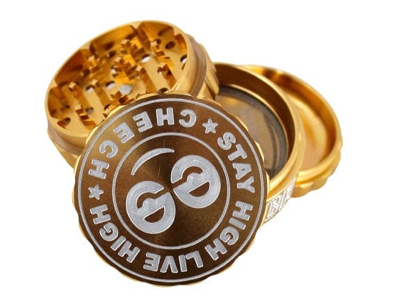 Cheech Retro Logo Design 4pc Metal Grinder