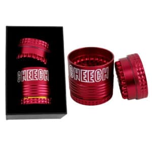 Cheech Quick Release 5pc Logo Grinder with Storage