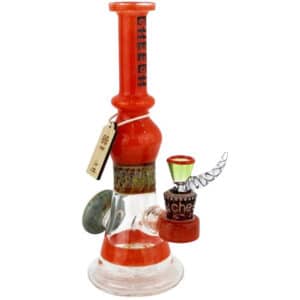 9" Cheech Full Color Sandblasted Water Pipe