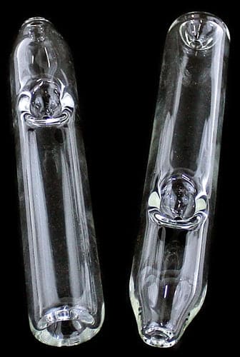 2ct 7" Clear Tube Ashcatcher Mouth Steamroller