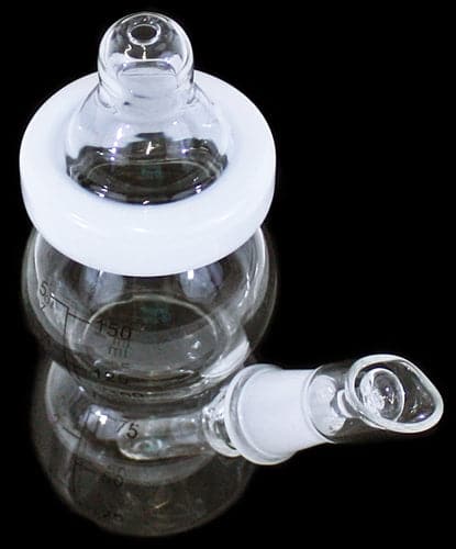 6" Baby Bottle 14mm Oil Rig - Clear
