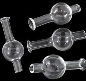 20ct Clear Bubble Carb Cap