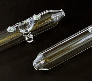 8" Clear Marble Steam Roller