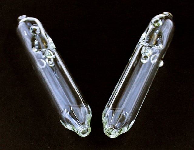 8" Clear Marble Steam Roller